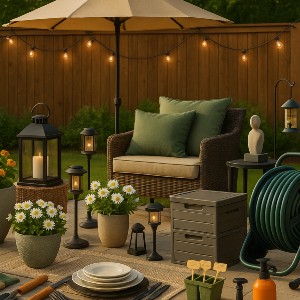 artículos de jardín