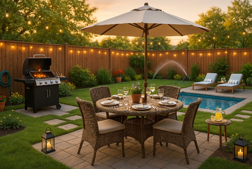 Jardín y exteriores